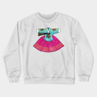 Beautiful Korean Hanbok Crewneck Sweatshirt